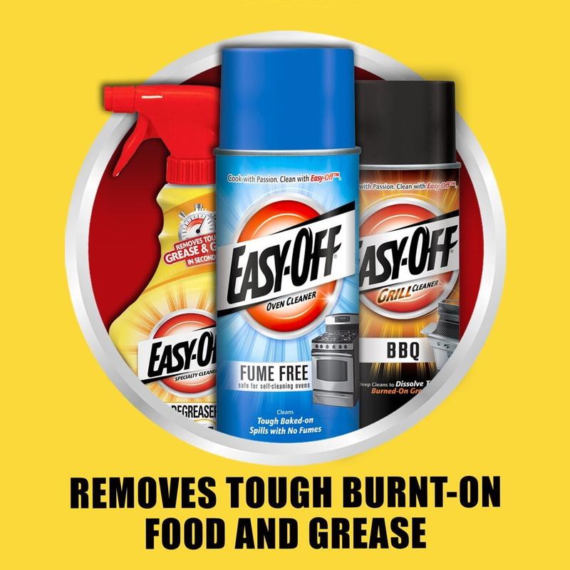 Easy-Off Heavy Duty Oven Cleaner Spray, Regular Scent, Removes Grease, 14.5 ounce (Pack Of 1)