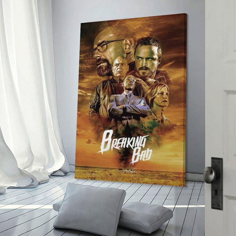 Breaking Bad Poster Cool Canvas Wall Art Deco Printed Poster Suitable for Room Aesthetics - Canvas Poster