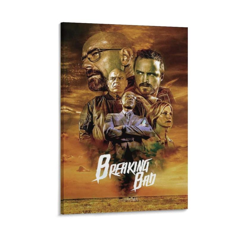 Breaking Bad Poster Cool Canvas Wall Art Deco Printed Poster Suitable for Room Aesthetics - Canvas Poster