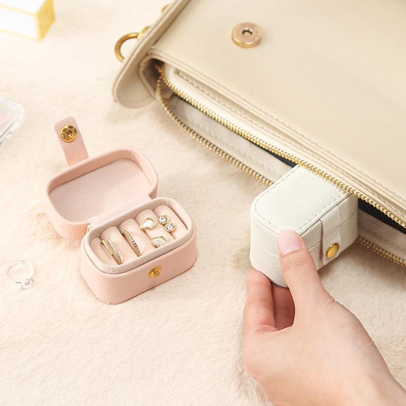 Jewelry Storage Box, 1 Count Mini Cute Creative Jewelry Ring Earring Organizer, Jewelry Storage Box for Home Bedroom Dormitory Office