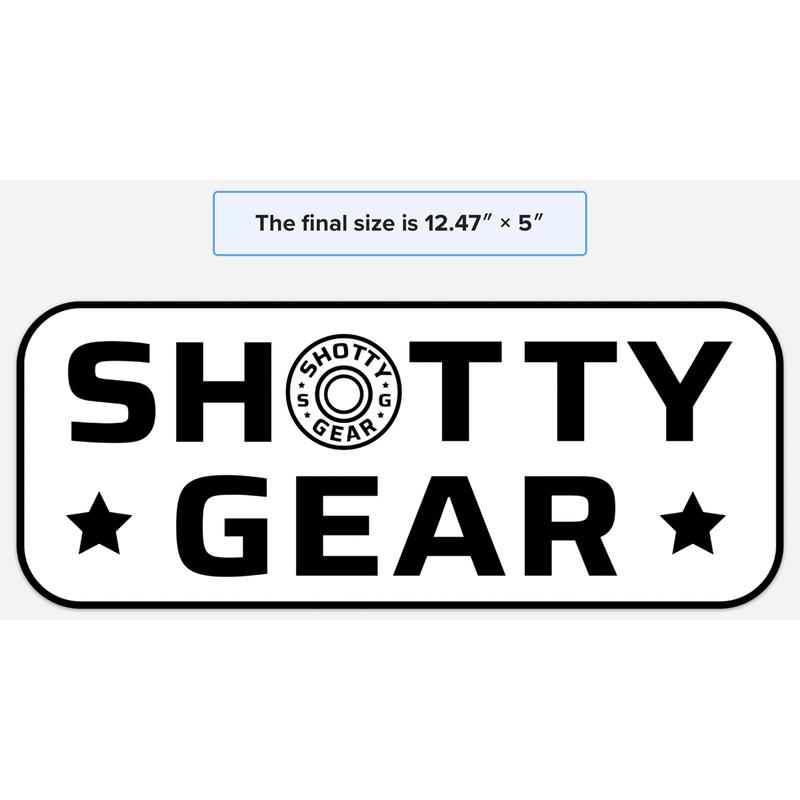 Shotty Gear Stickers