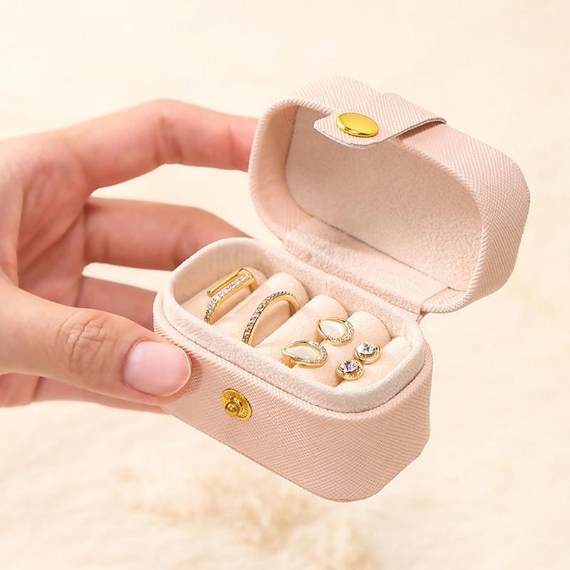 Jewelry Storage Box, 1 Count Mini Cute Creative Jewelry Ring Earring Organizer, Jewelry Storage Box for Home Bedroom Dormitory Office