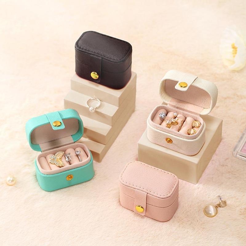 Jewelry Storage Box, 1 Count Mini Cute Creative Jewelry Ring Earring Organizer, Jewelry Storage Box for Home Bedroom Dormitory Office