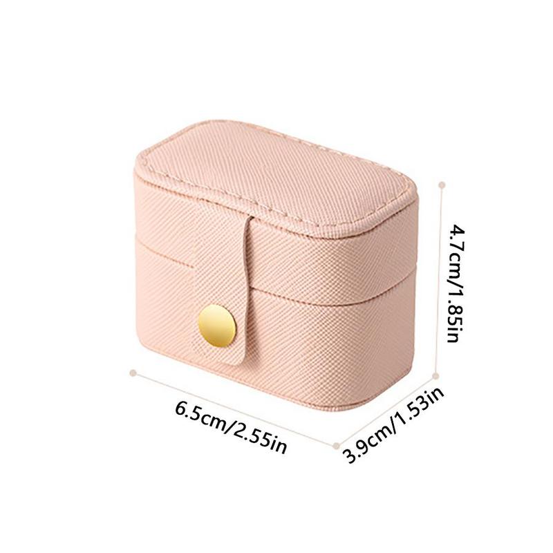 Jewelry Storage Box, 1 Count Mini Cute Creative Jewelry Ring Earring Organizer, Jewelry Storage Box for Home Bedroom Dormitory Office