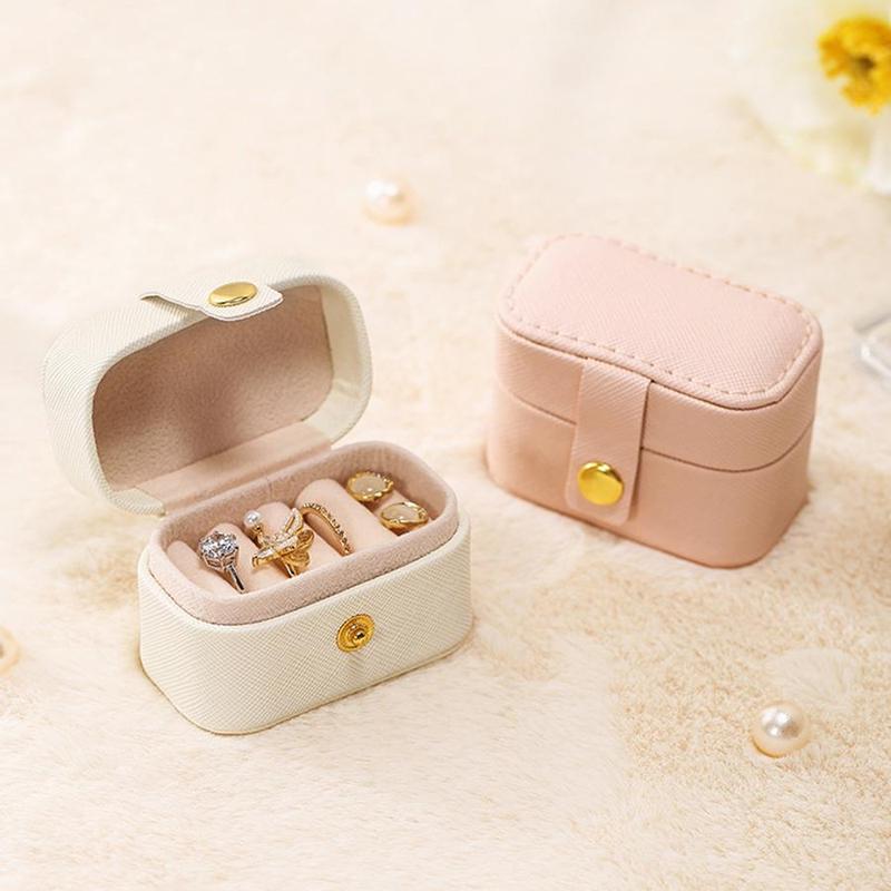 Jewelry Storage Box, 1 Count Mini Cute Creative Jewelry Ring Earring Organizer, Jewelry Storage Box for Home Bedroom Dormitory Office