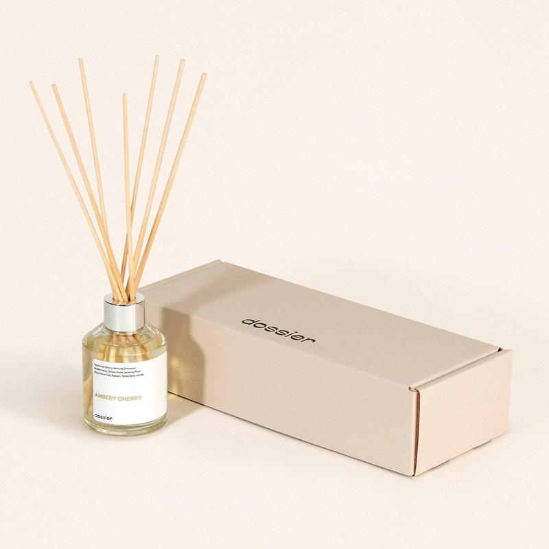 Ambery Cherry Room Diffuser, Dossier, Room Diffuser, 100ml