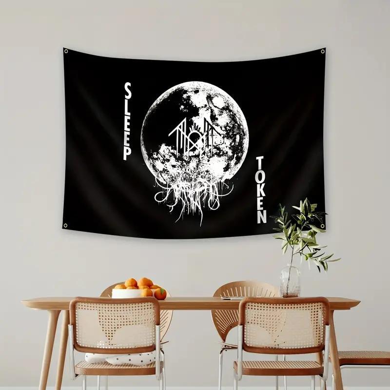 Sleep Token Tapestry Flag USA Hanging Flag pallet wood