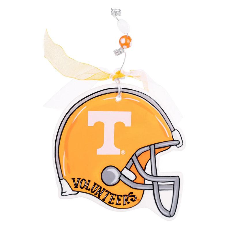 Tennessee Helmet Flat Acrylic   Ornament