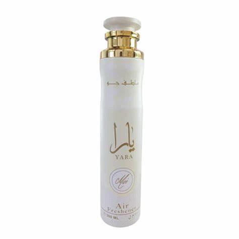 Lattafa Yara Moi Air Freshener Spray (300 ml)- Single Item - Peach, Jasmine, Amber, Sandalwood - 10.14 oz Bottle Room