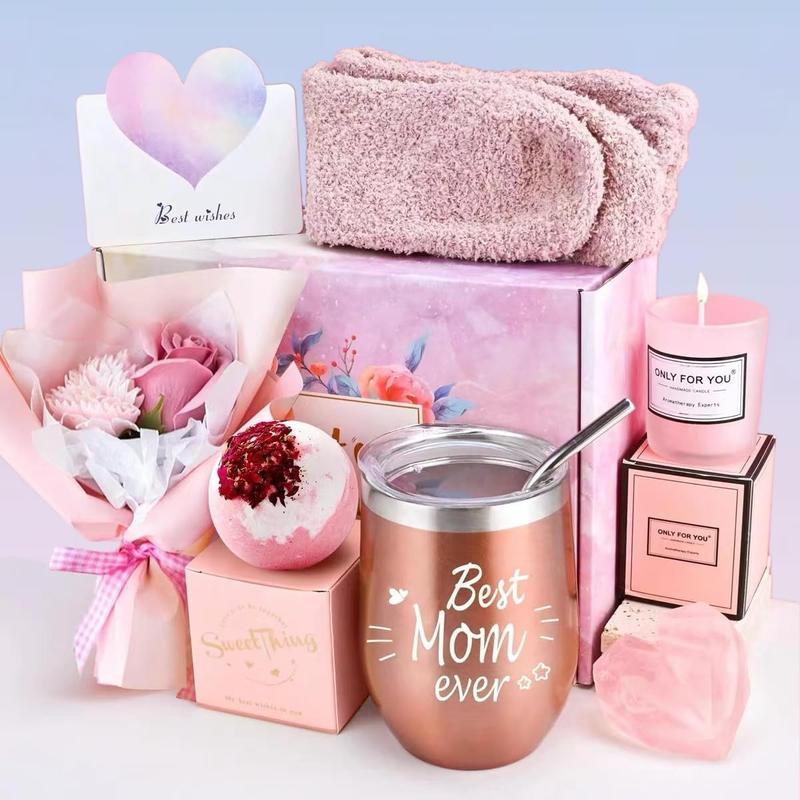 Mom Gifts for Women After Birth, Birthday Gifts for Mom from Daughters, Relaxing Gifts for Mom Baskets, Gift Basket for Mom Grandma Nana Mother in Law Women