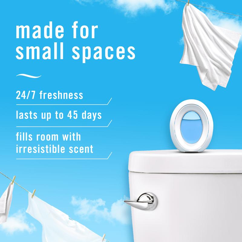 Small Spaces Air Freshener, Linen & Sky, 2 Ct