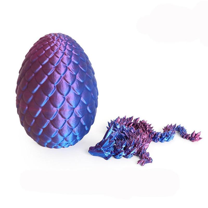 3D Dragon & Egg Design Decoration Set, 1 Set DIY Laser Engraving Dragon Design Toy, Holiday Party Decoration, Home Decoration, Party Supplies