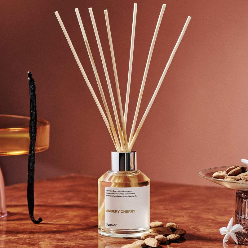 Ambery Cherry Room Diffuser, Dossier, Room Diffuser, 100ml