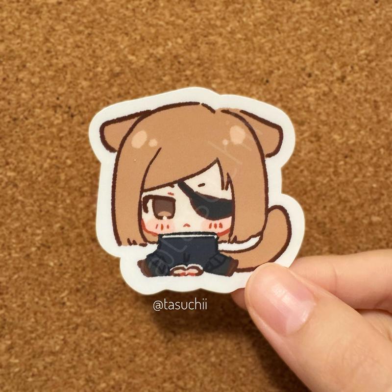 Nobora Sorcerer Eyepatch Anime Vinyl Sticker