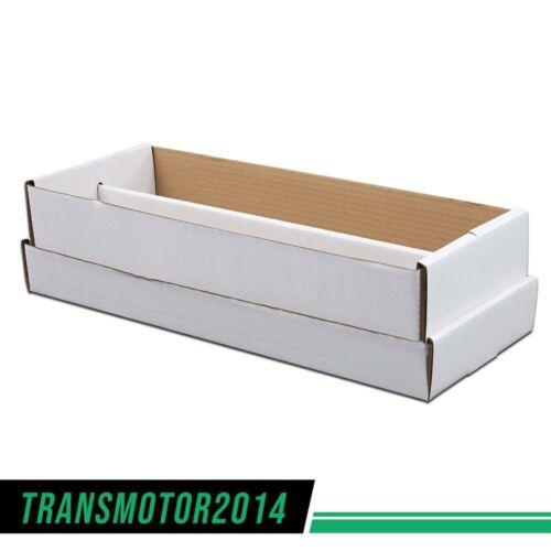 PIT66 New 2Row Shoe Storage Box 1600 CT Holds over 300 3x4 toploads Sports Trading Card US