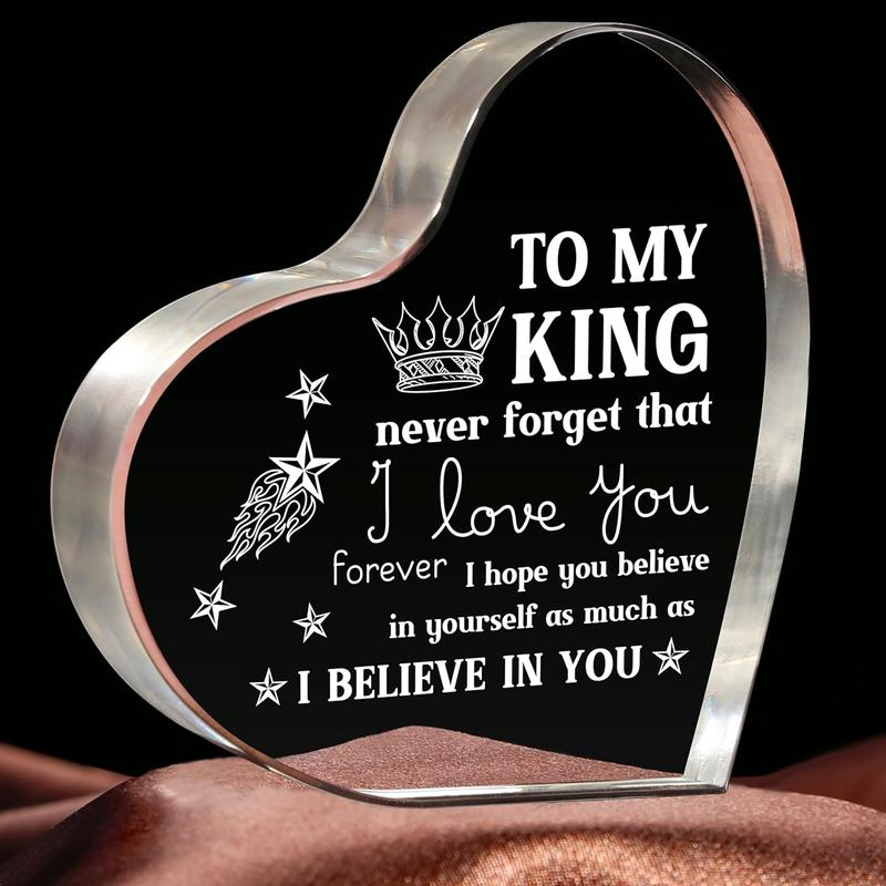 Gifts for Boyfriend, Fathers Day for Husband from Wife, Birthday Gifts for Boyfriend - I Love You Gifts for Him Anniversary Keepsake 3.9x3.9 - Romantic Valentines Day Gifts for Him Men