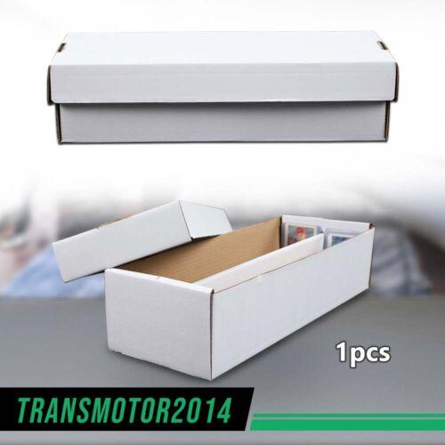 PIT66 New 2Row Shoe Storage Box 1600 CT Holds over 300 3x4 toploads Sports Trading Card US