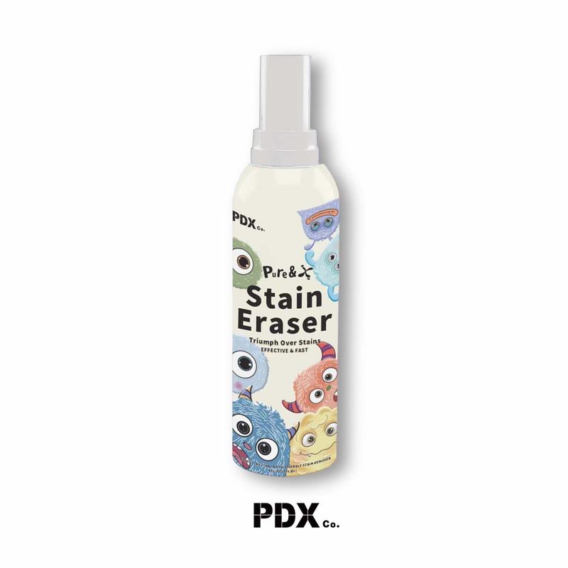 PDX Pure&X Stain Eraser Spray - No Dry Cleaning Food, Grease, Underwear Fabric,Collars, car seats, curtains, sofas Fabric，Coffee Off Laundry, oil stain stain  remover