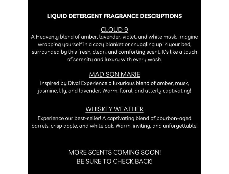 Luxury Liquid Laundry Detergent - 32oz - Scented