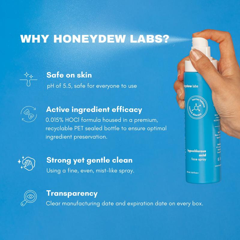 Honeydew Labs Hypochlorous Acid Spary 60ml 2oz