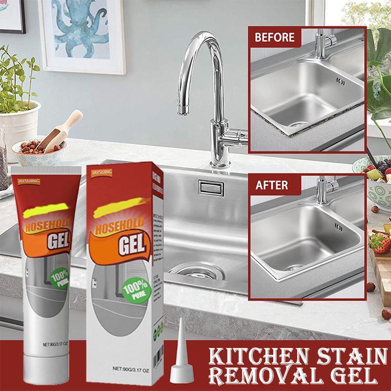 Cleaning Gel for Refrigerator & Washing Machine Seals – Versatile Stain Remover for Bathrooms, Kitchens, and Appliances