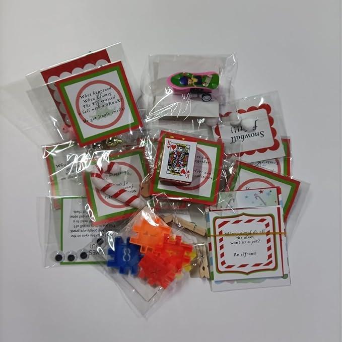 Elf kit 24 Days of Christmas Elf Magic Kit for 2024 Fun Elf Activities Props and Countdown Xmas Gift and Party Favor