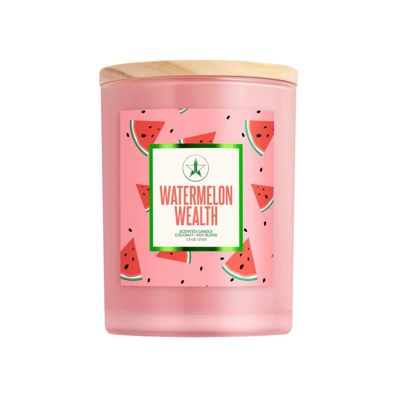 Watermelon Wealth Candle - Coconut Soy Blend