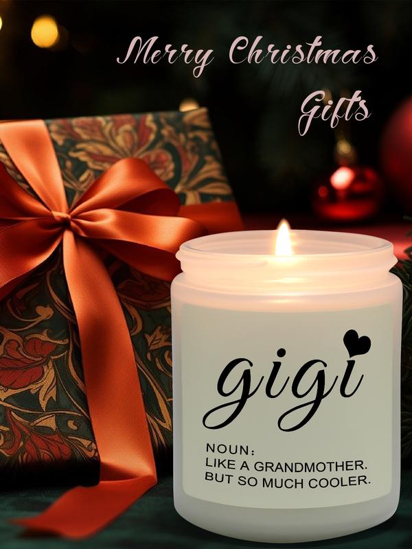 Gigi Candle Gigi Gifts for Gigi for Mothers Day from Grandkids, Lavender Scented Candles for Women, Birthday Christmas Gigi Gifts for Women Grandma from Grandchildren soy wax party gift