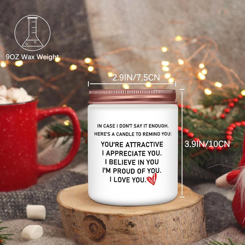 Gifts for Her,Ideal Birthday Women Gifts,Romantic Valentines Day Gifts for Her,Girlfriend,Anniversary Wedding Gifts for Wife - Lavender Scented Candle