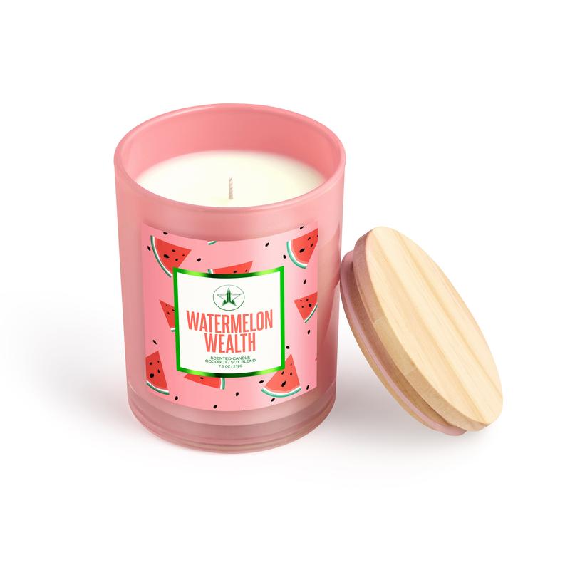 Watermelon Wealth Candle - Coconut Soy Blend