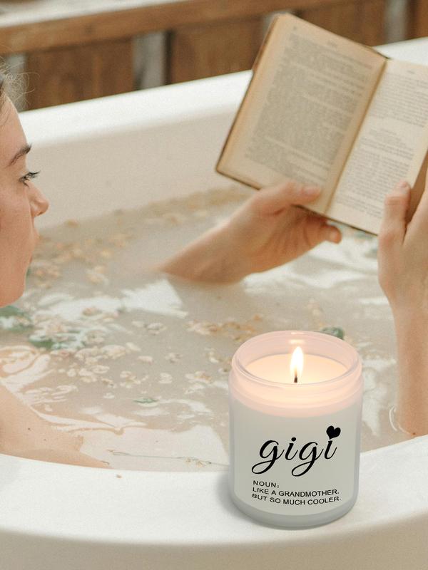 Gigi Candle Gigi Gifts for Gigi for Mothers Day from Grandkids, Lavender Scented Candles for Women, Birthday Christmas Gigi Gifts for Women Grandma from Grandchildren soy wax party gift