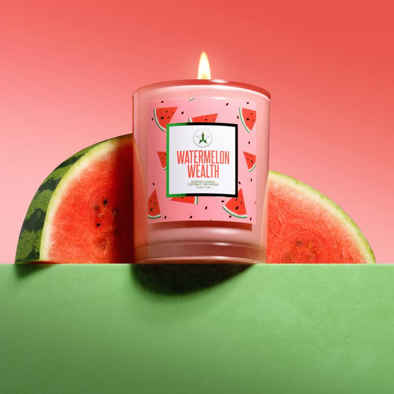 Watermelon Wealth Candle - Coconut Soy Blend