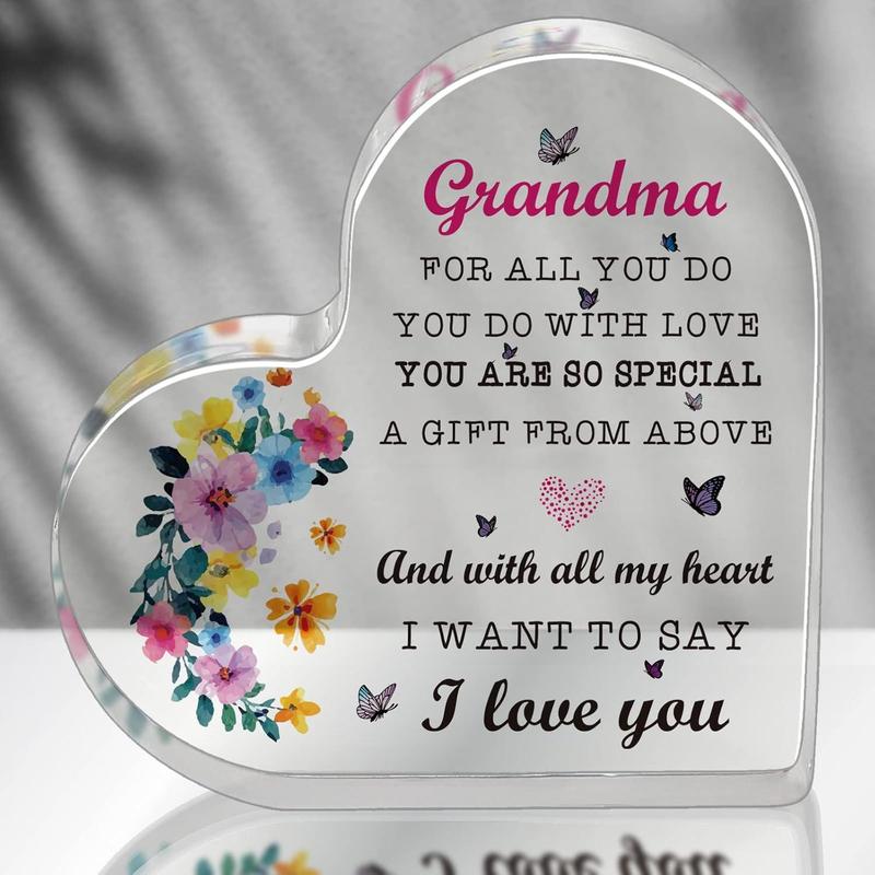 Christmas Gifts, Grandma Gifts from Grandchildren Mothers Day Gifts for Grandma Nana from Granddaughter, Grandson, Grandkids Great Gift Ideas Birthday Gifts for Grandmother Best Grandma Gift C027