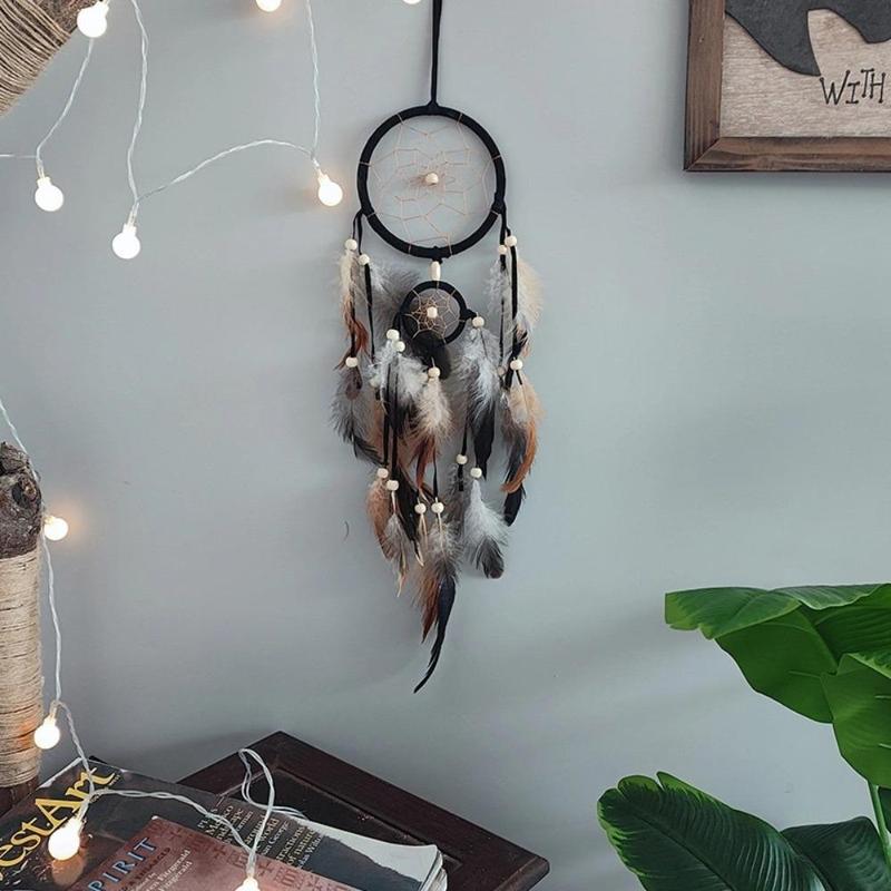 Dream Hanging Catcher, Hand Woven Dream Catcher, Creative Hanging Decor for Home Living Room Bedroom Garden