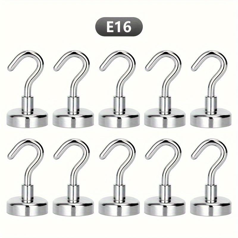 Magnetic Hook, 10pcs set Space-saving Multi-purpose Magnetic Hook, Storage Hook for Home Bedroom Living Room Kitchen, Home Organizer