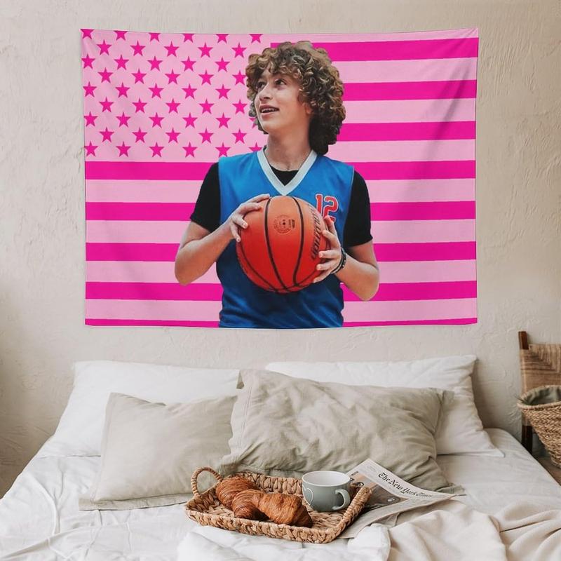 Nelson Celebrity and Decorations Stuff American Pink Flags Wall Funny Tapestry Hanging Neumann Merch for Dorm Bedroom Decorative Aesthetic Tapestries