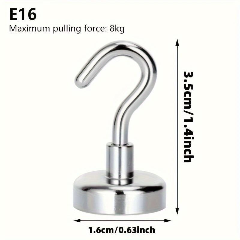 Magnetic Hook, 10pcs set Space-saving Multi-purpose Magnetic Hook, Storage Hook for Home Bedroom Living Room Kitchen, Home Organizer