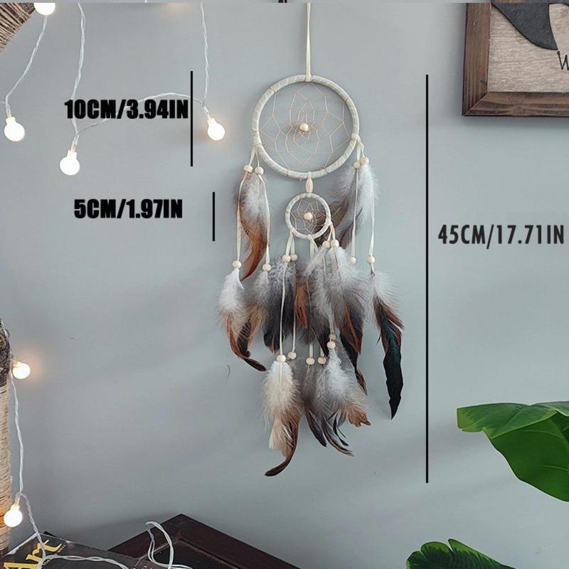 Dream Hanging Catcher, Hand Woven Dream Catcher, Creative Hanging Decor for Home Living Room Bedroom Garden