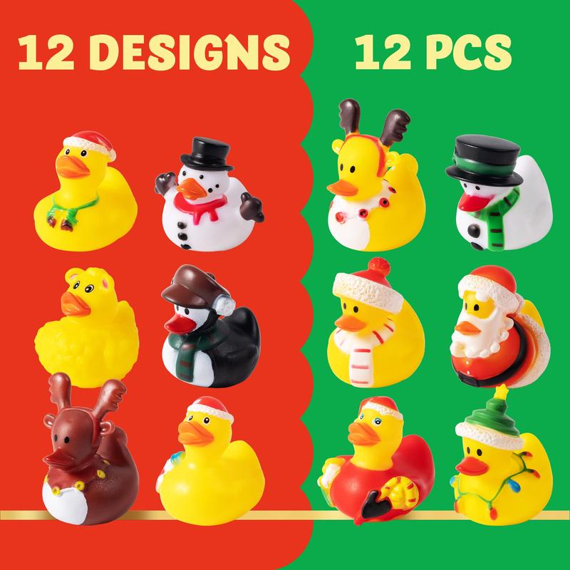 12 Christmas ducks Holiday gift Party Duck party gift fun