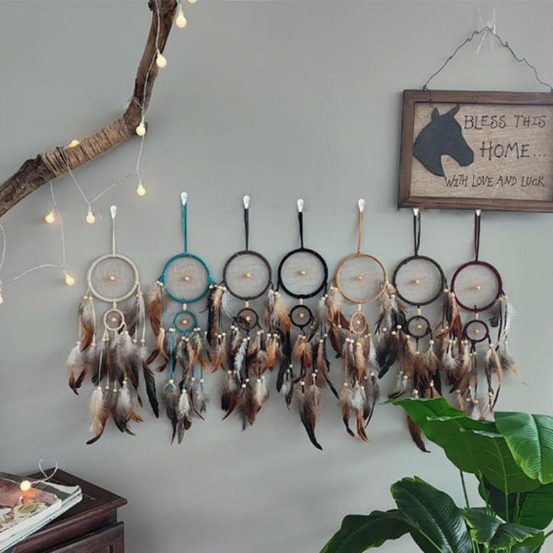 Dream Hanging Catcher, Hand Woven Dream Catcher, Creative Hanging Decor for Home Living Room Bedroom Garden