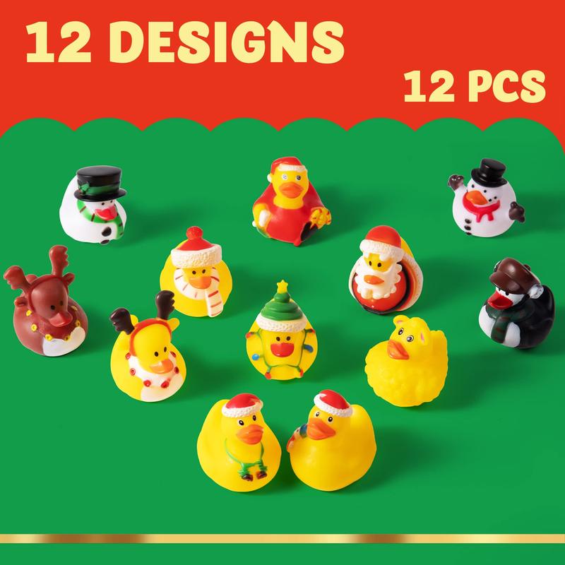 12 Christmas ducks Holiday gift Party Duck party gift fun