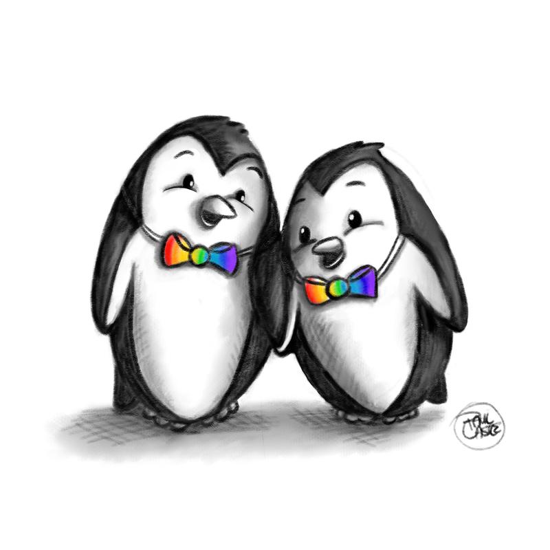 Pengrooms - Original Pringle & Finn - Art Print