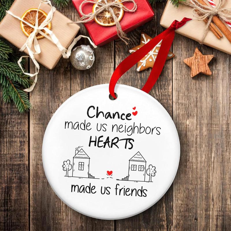 2024 Christmas Ornaments for Friends - Women's Gifts, Christmas Tree Decorations, Gifts for Friends, Boyfriend, Girlfriend, True Friend Christmas Decorations