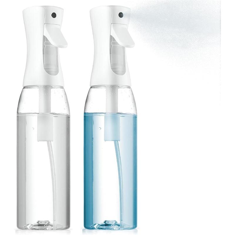 2 pack continuous spray bottle for hair - Ultra Fine Mist Sprayer | water spray bottle for hair mister spray bottle | hair spray bottles For Hairstyling, Cleaning, Salons