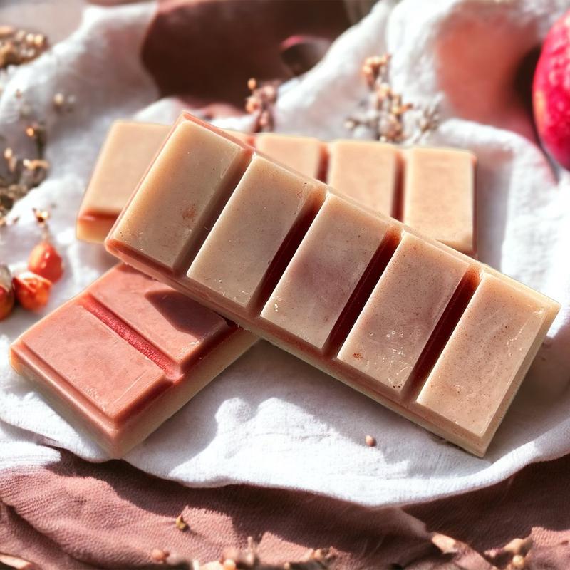 Hand poured | Natural Soy | Premium Scent | Wax Melt Snap Bars