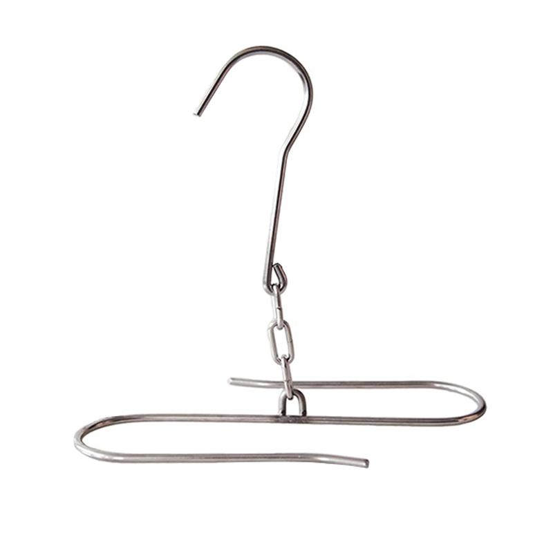 8 Fans Fishing Waders Boot Hanger - Stainless Steel Fishing Wading Boots Hanger for Drying Fishing Waders & Hunting Waders Organiser Hanging