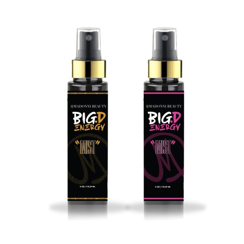 Big D Energy Body & Room Mist with Woody Floral and Amber Notes for Confidence and Boldness