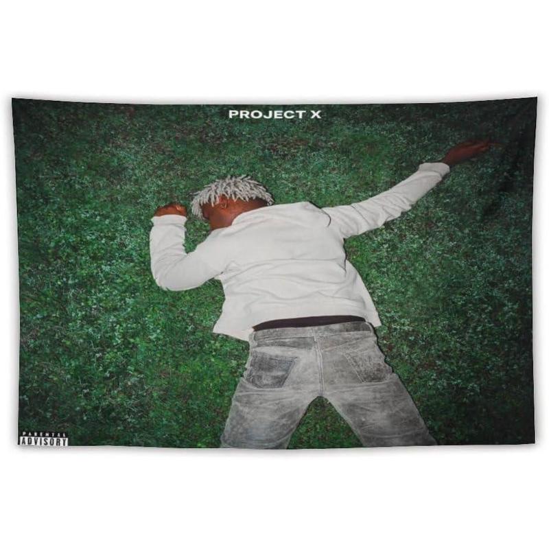 Kennn Carson Project X Music Tapestry Wall Hanging, 40 x 60 Inches, for Bedroom, Living Room, College Dorm Decor