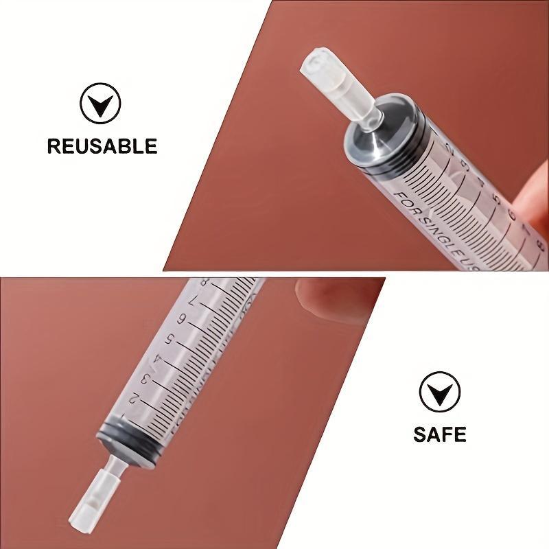 5ml Perfume Dispenser Pump (20pcs), Perfume Extraction Plastic Adapter Syringe Pump, Refillable Perfume Spray Bottle Syringe for Travel, without Perfume