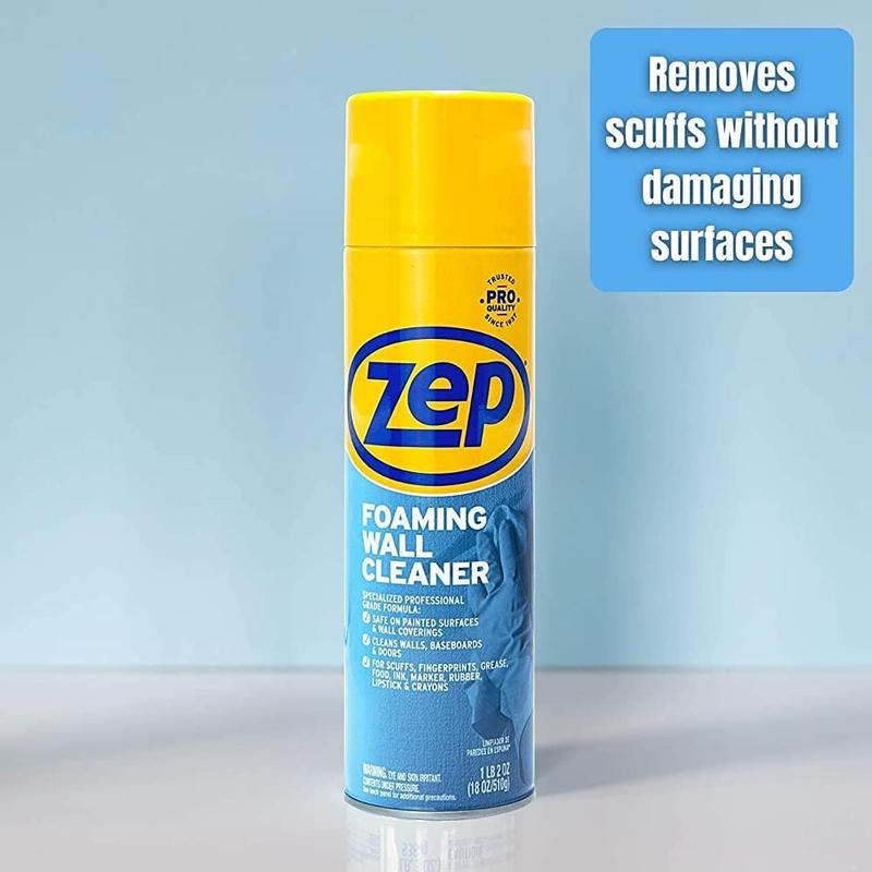 WL01 ZEP ZEP 18 oz. Foaming Wall Cleaner (Pack of 2) Household Spray Cleaning Container